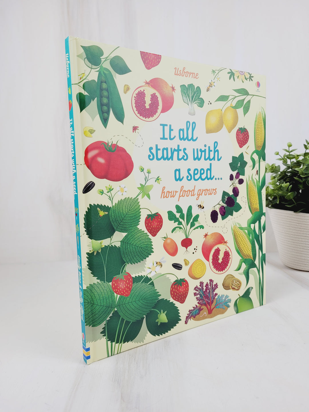 Books With Bree, Usborne It All Stars With A Seed... How Food Grows