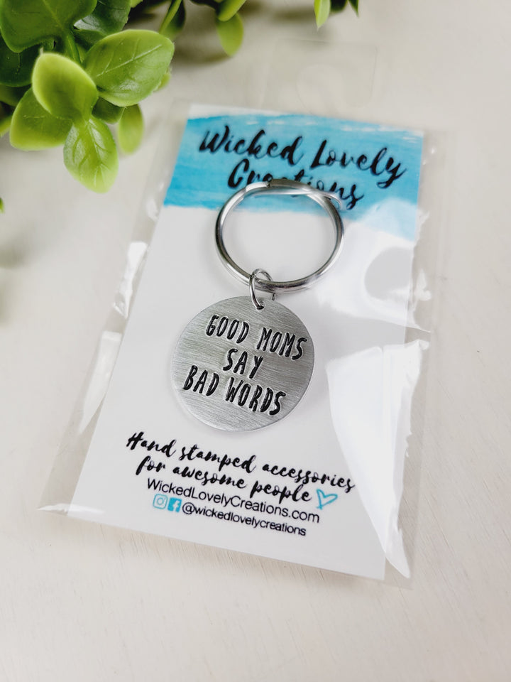 Wicked Lovely Creations, Hand Stamped Keychains