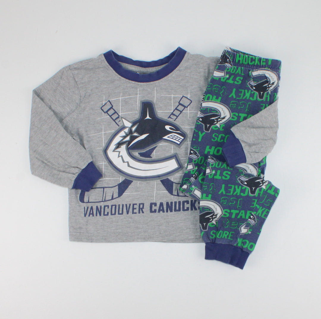 NHL CANUCKS PYJAMAS 3X PRE-LOVED