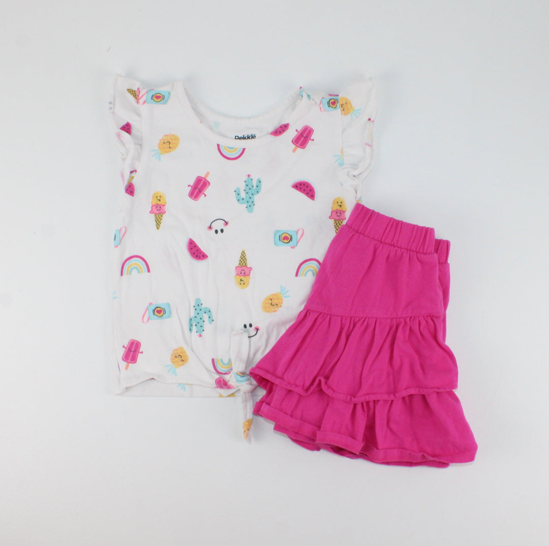 PEKKLE SUMMER OUTFIT 4Y PRE-LOVED