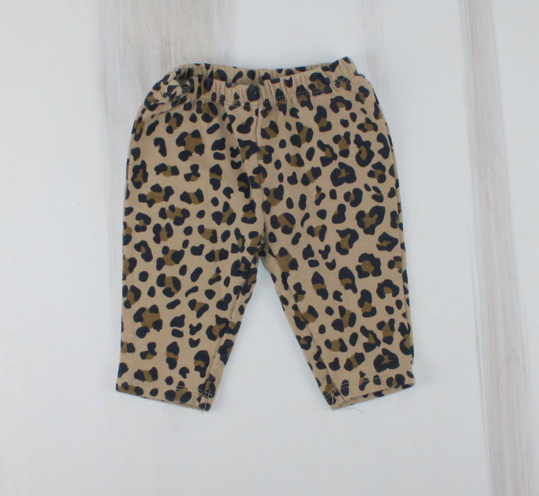 CARTERS ANIMAL PRINT LEGGINGS 3M PRE-LOVED