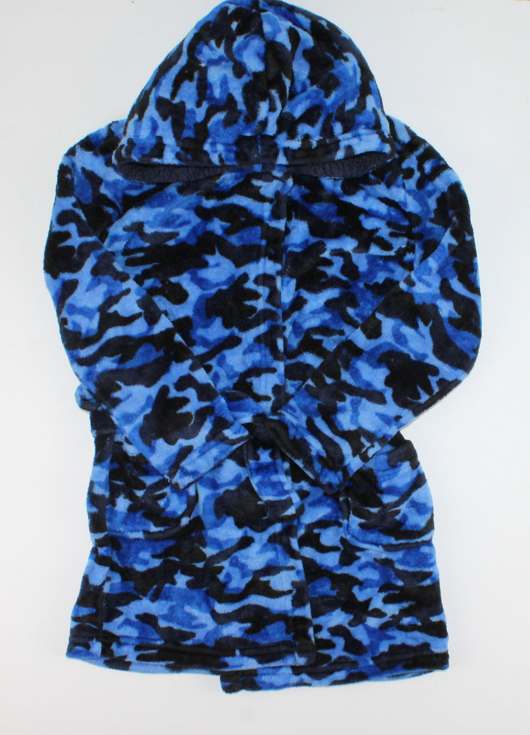 GEORGE BLUE CAMO HOUSECOAT 4-5Y PRE-LOVED
