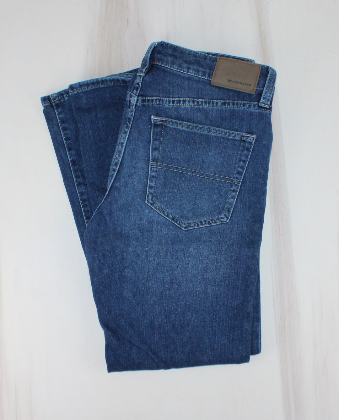 DENVER HAYES BOOTCUT JEANS MENS 32X30 PRE-LOVED