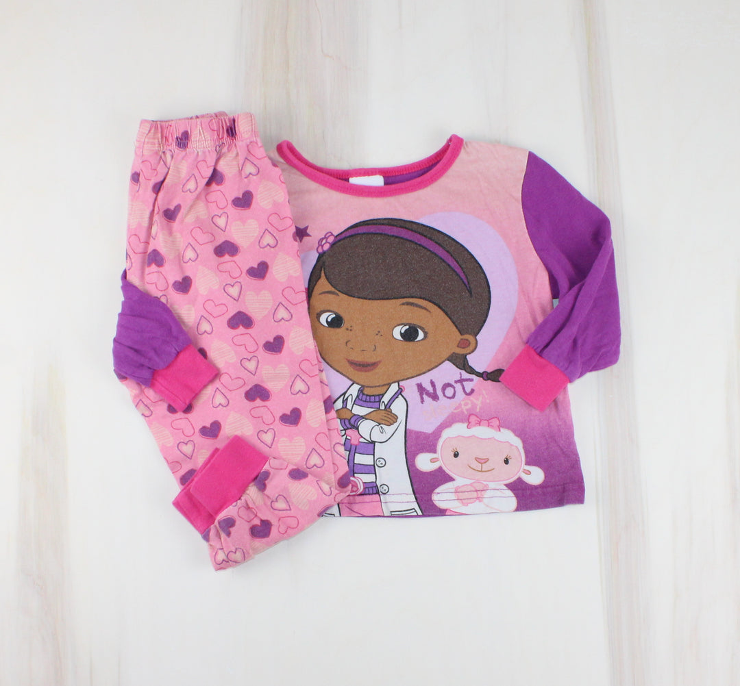 DISNEY DOC MCSTUFFINS PYJAMAS 2Y PRE-LOVED