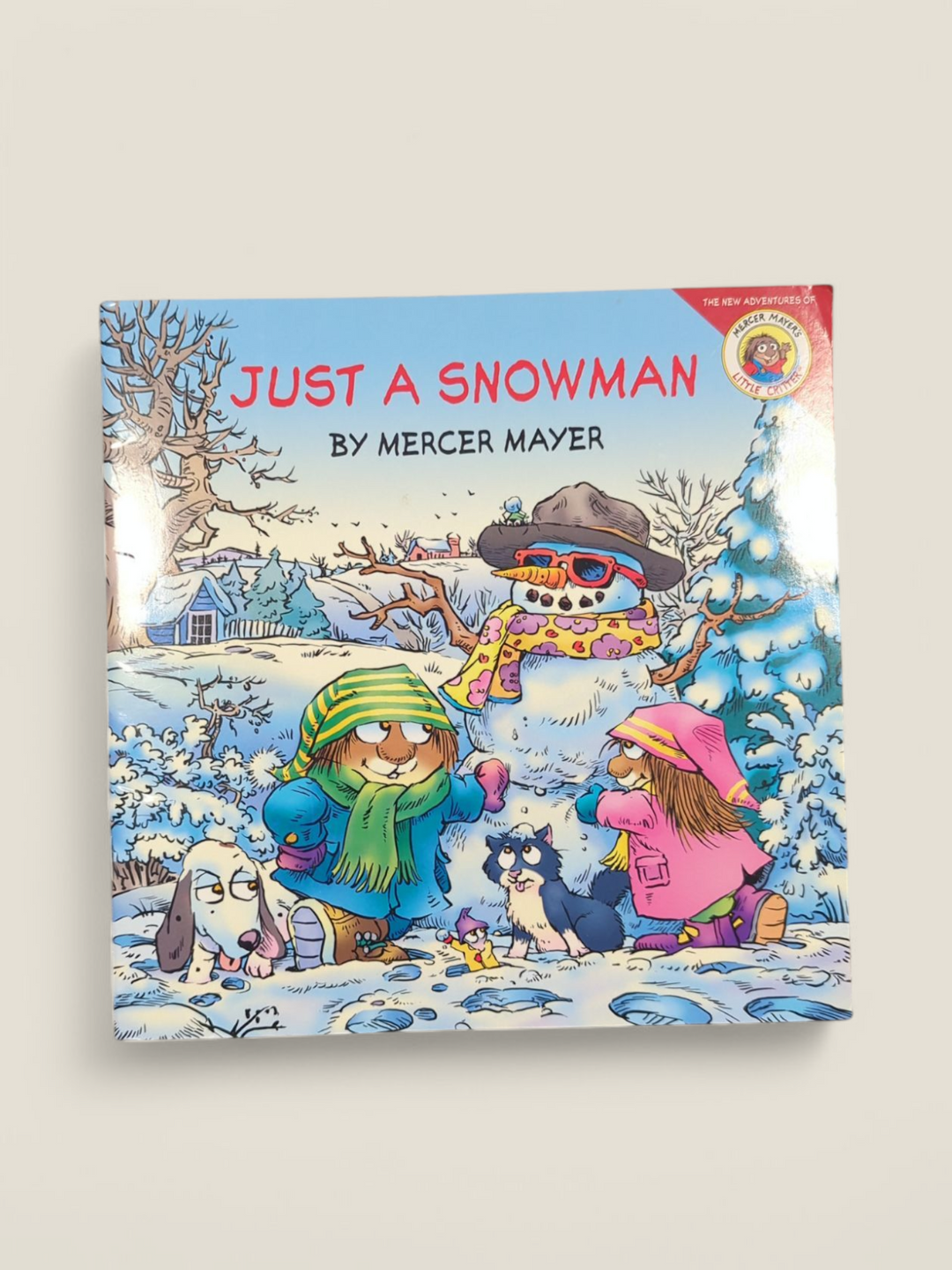 JUST A SNOWMAN MERCER MAYER STORYBOOK PRE-LOVED