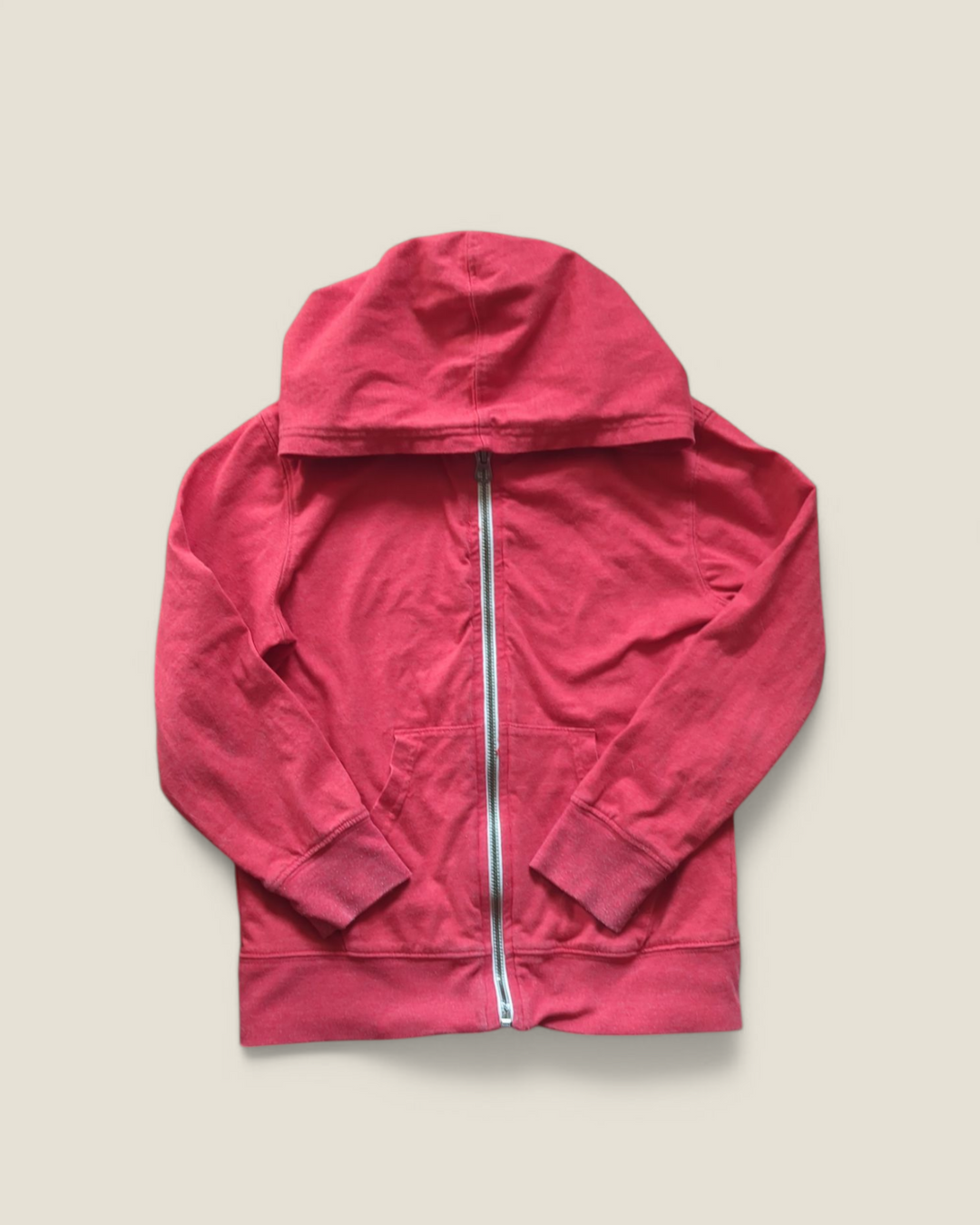 OLD NAVY RED ZIP SHIRT 4/5Y PRE-LOVED