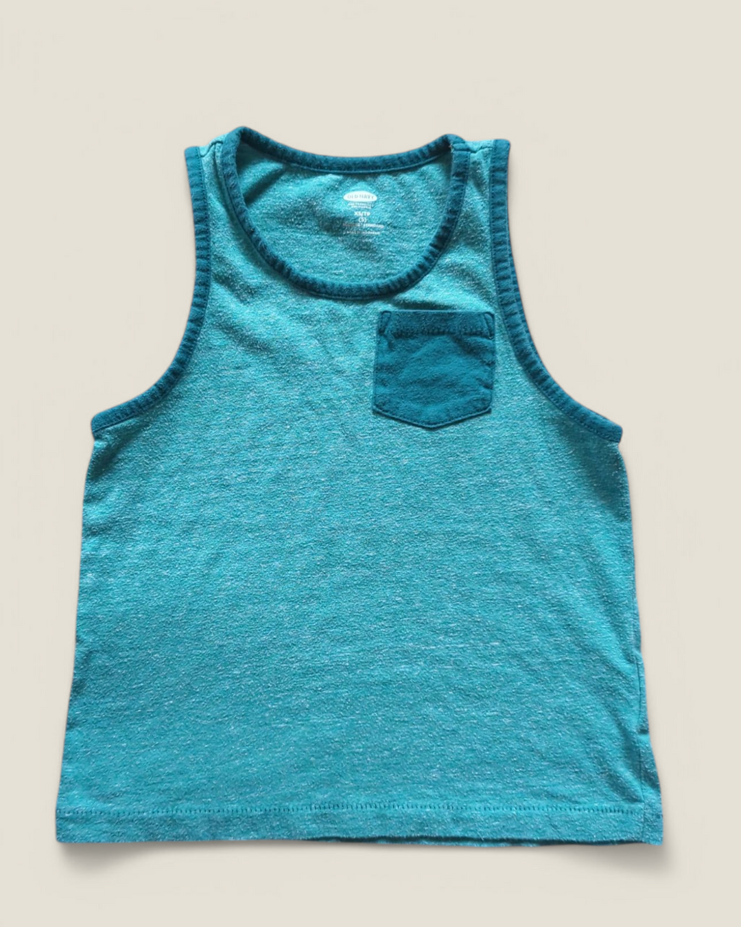 OLD NAVY BLUE TANK 5Y PRE-LOVED