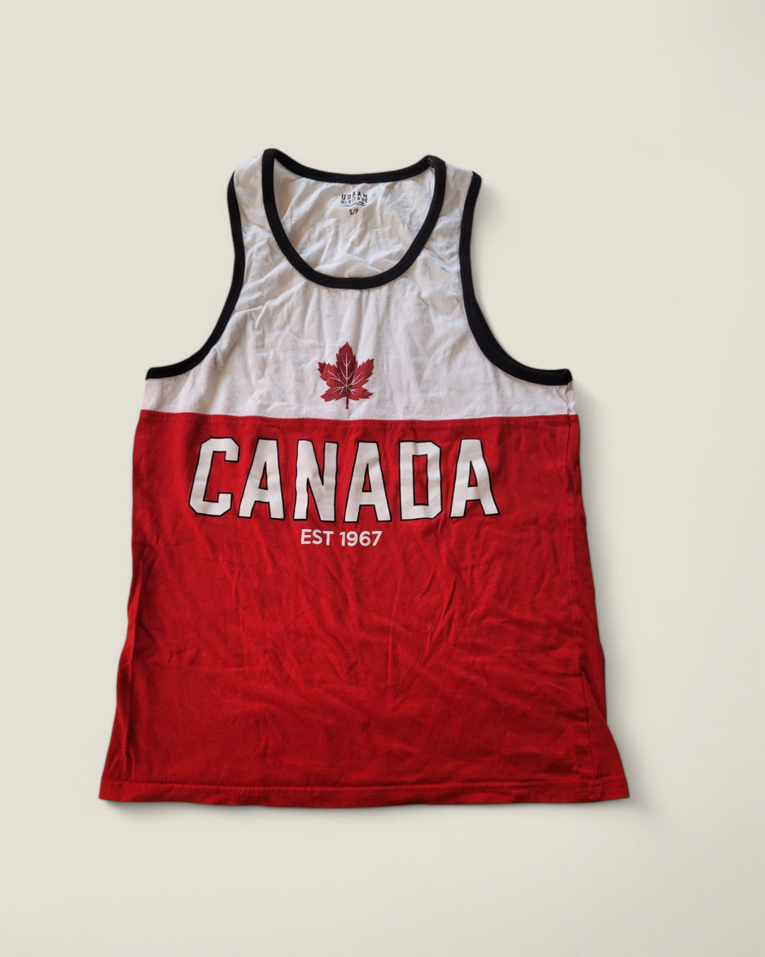 URBAN HERITAGE CANADA TANK MENS SMALL PRE-LOVED