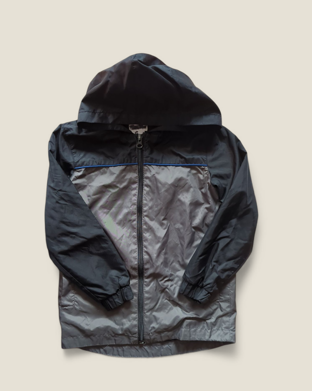 JOE FRESH GREY & BLACK WIND BREAKER 4/5Y PRE-LOVED
