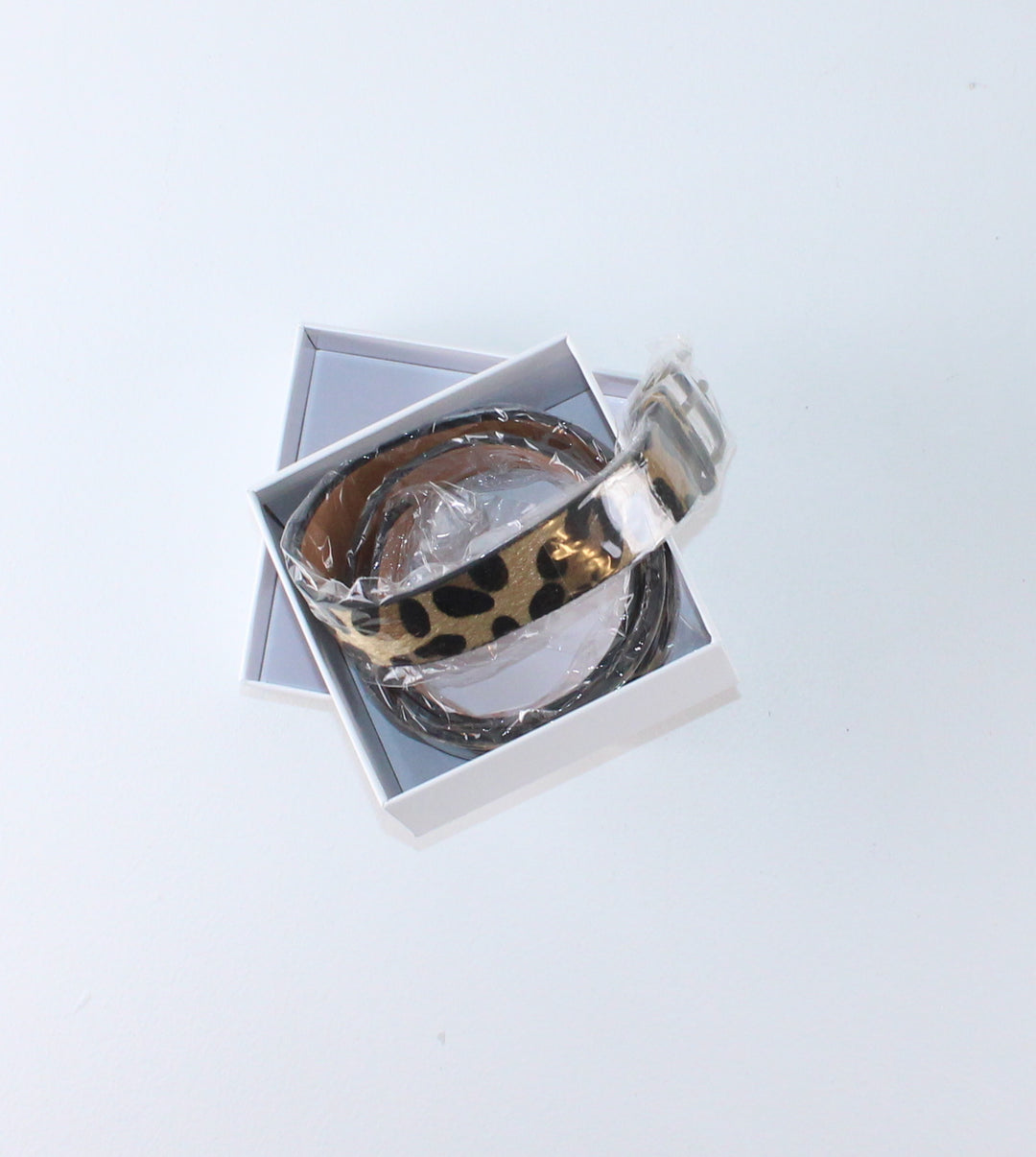 ANIMAL PRINT BELT LADIES APPROX LADIES XS TO MED PRE-LOVED