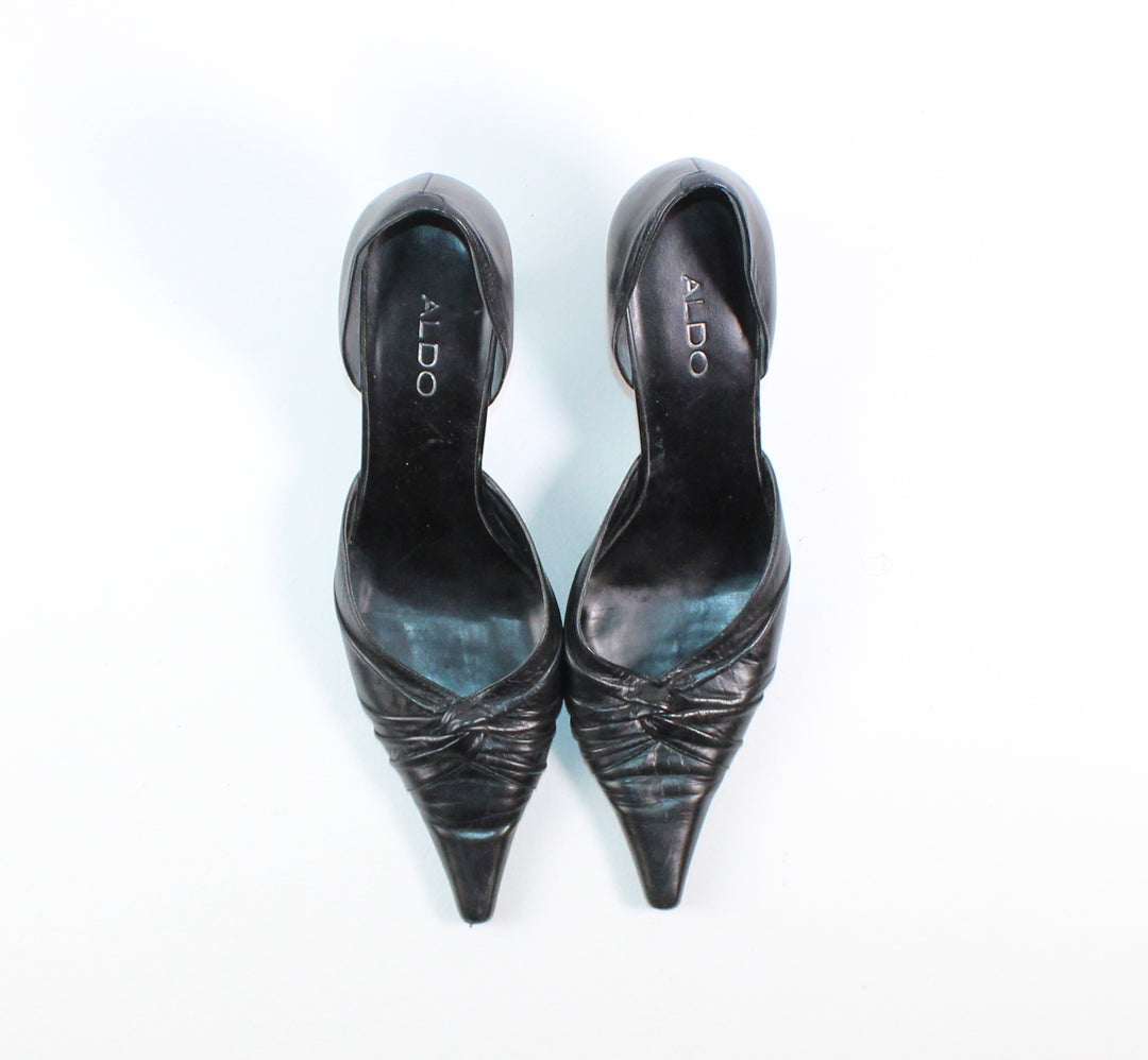 ALDO BLACK DRESS SHOES LADIES SIZE 10 PRE-LOVED