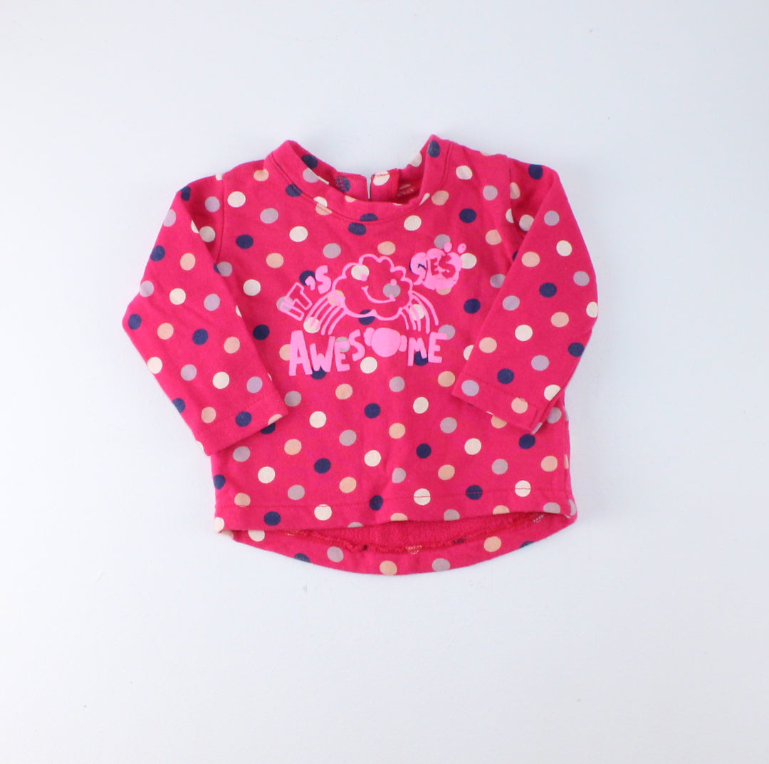 BENNETON SWEATER TOP 1-3M PRE-LOVED