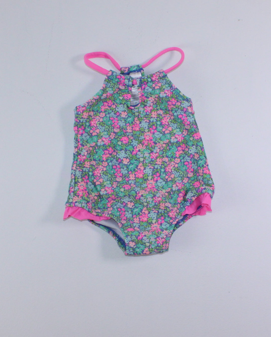 CARTERS FLORAL SWIMSUIT 6M PRE-LOVED