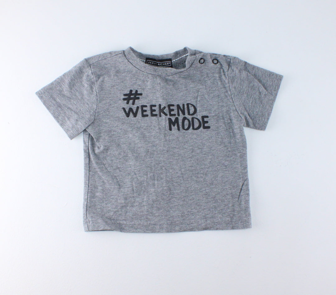 JARVIS ARCHER WEEKEND MODE TEE 3-6M PRE-LOVED