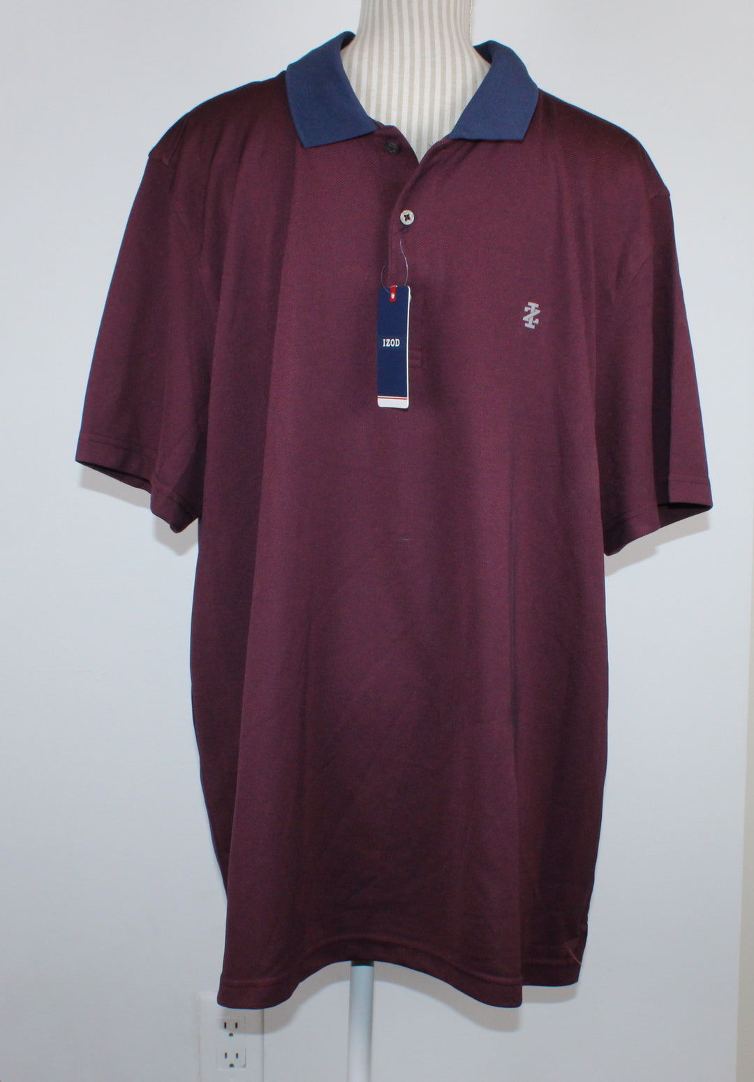 IZOD GOLF TEE MENS 2XL PRE-LOVED
