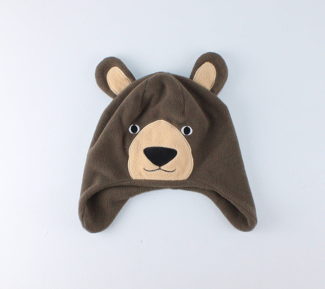 BEAR WINTER HAT APPROX 3-9M PRE-LOVED