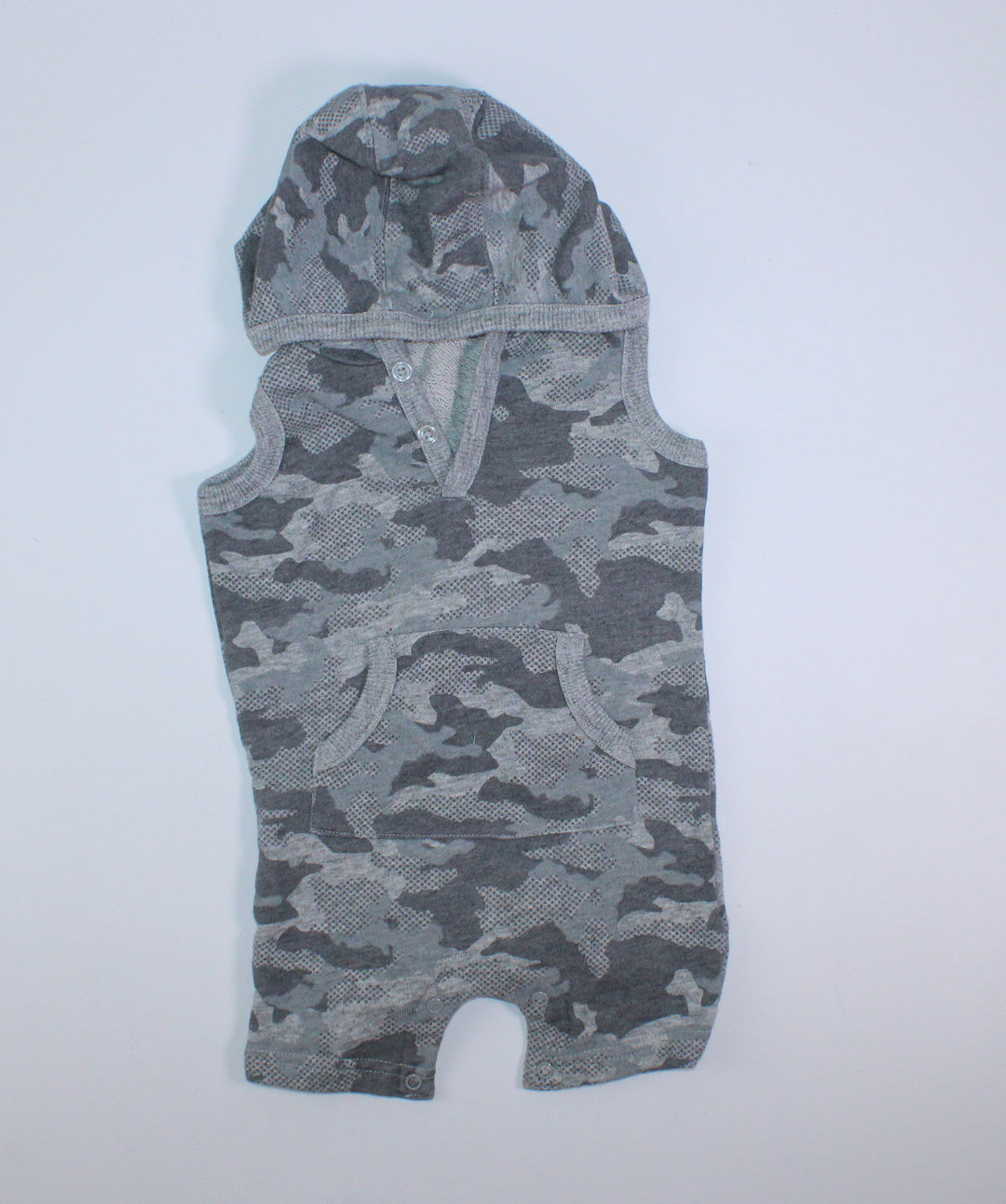 JOE FRESH GREY PATTERNED OUTFIT 12-18M PRE-LOVED