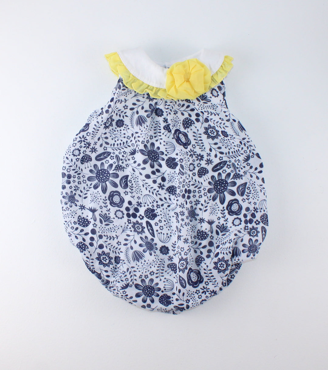 BABY ESSENTIALS BUBBLE ROMPER 6M PRE-LOVED