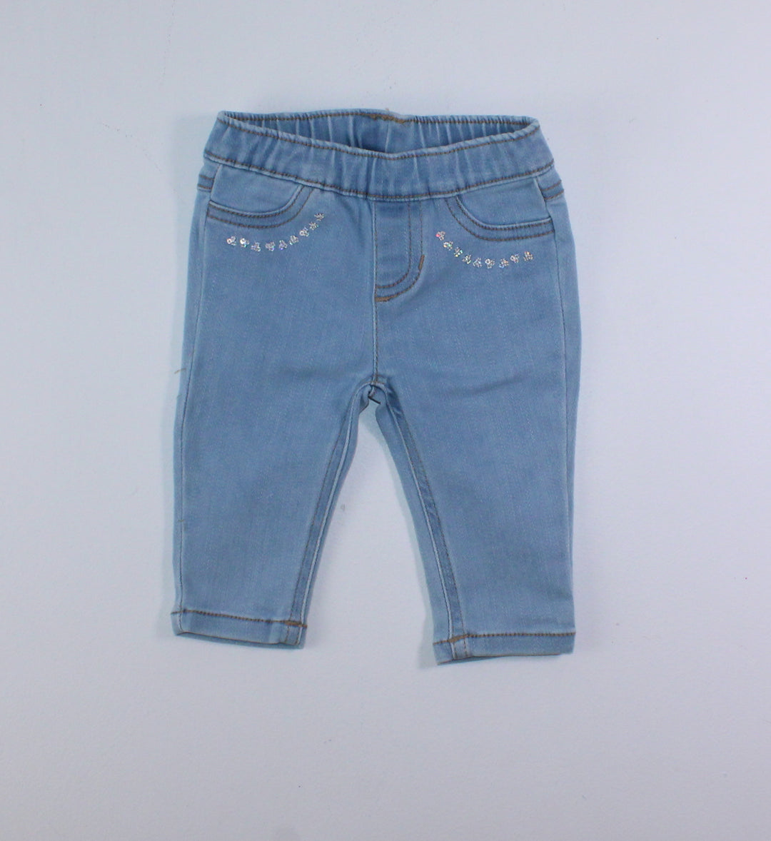 CARTERS LIGHT WASH JEANS 6M PRE-LOVED