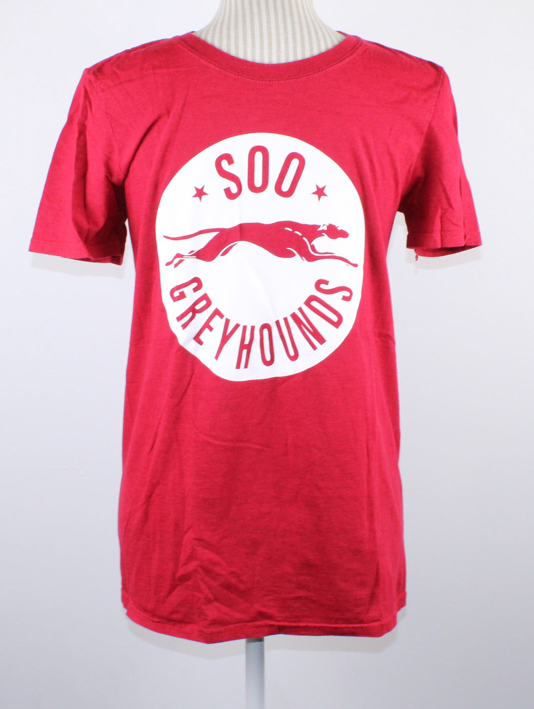 SOO GREYHOUNDS TEE MENS SMALL PRE-LOVED