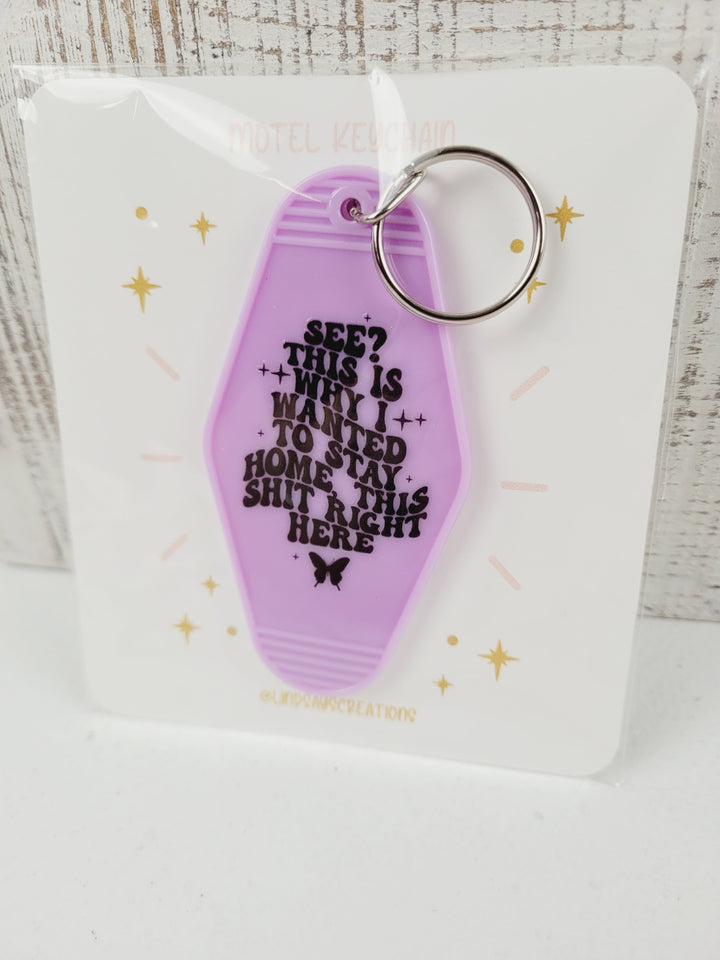 Lindsay's Creations, Motel Keychain