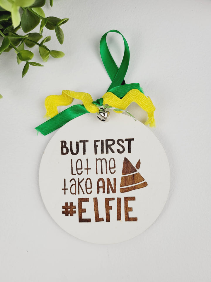 Rough Cut Dezigns, Buddy the Elf Christmas Movie Wooden Ornaments