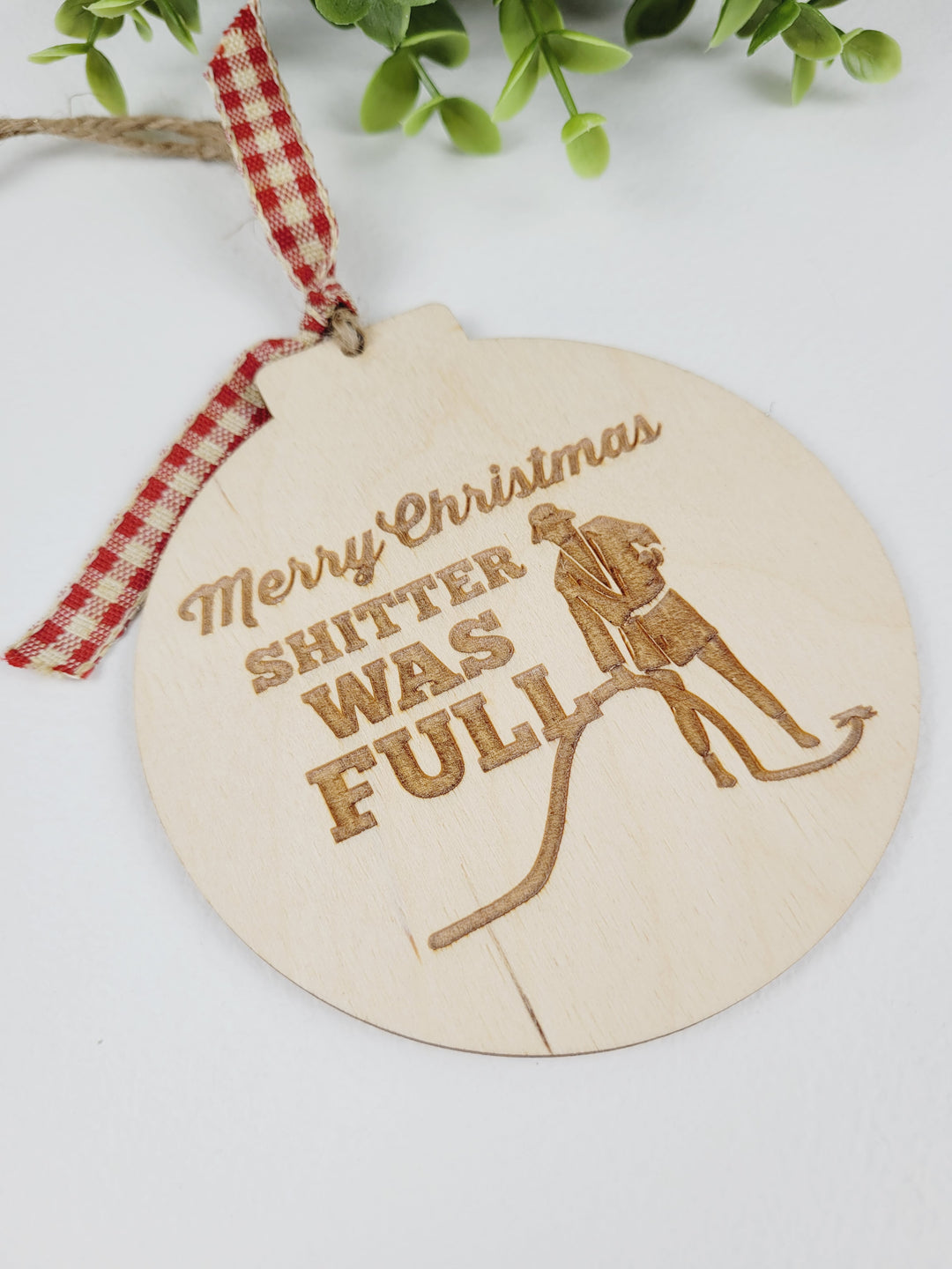 Rough Cut Dezigns, Christmas Vacation Wooden Ornaments