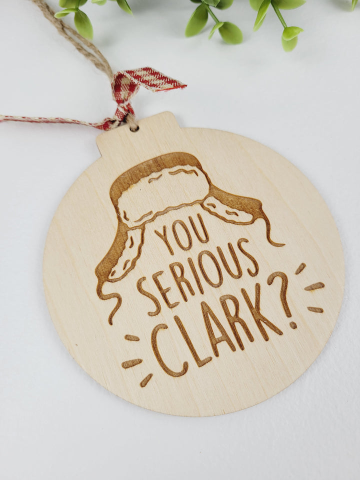 Rough Cut Dezigns, Christmas Vacation Wooden Ornaments