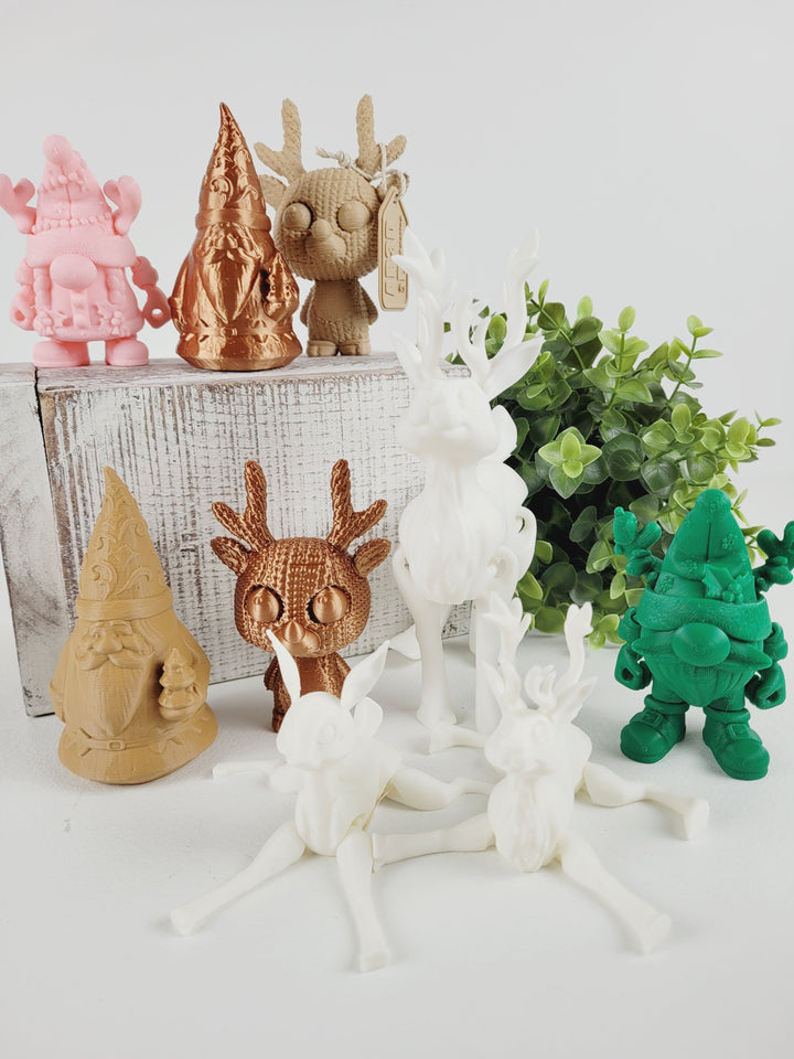 AB3D, 3D Printed Holiday Figurines