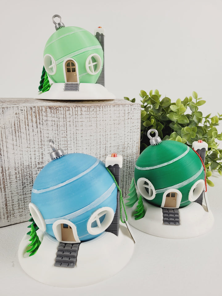 AB3D, 3D Printed Holiday Fairy Ornament Homes