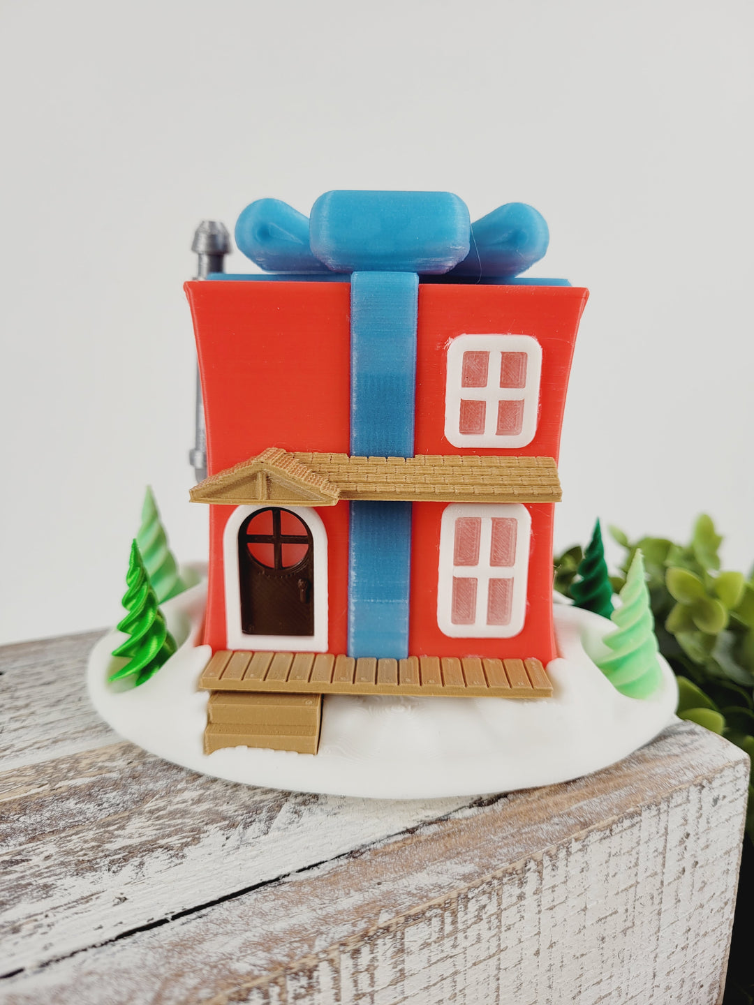 AB3D, 3D Printed Holiday Fairy Gift Box Homes