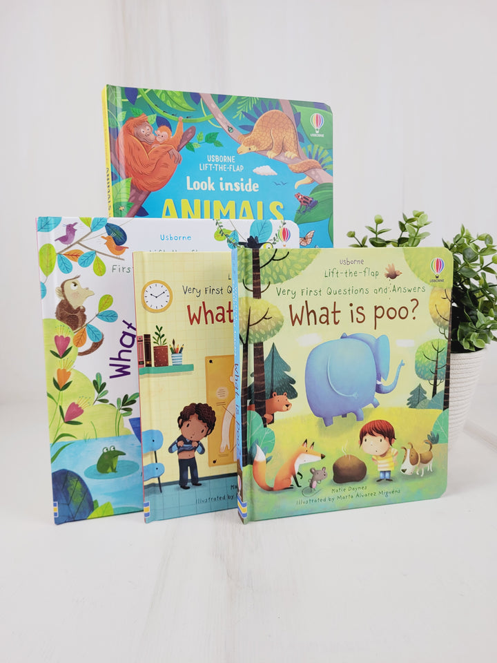 Books With Bree, Usborne Lift-The-Flap Books