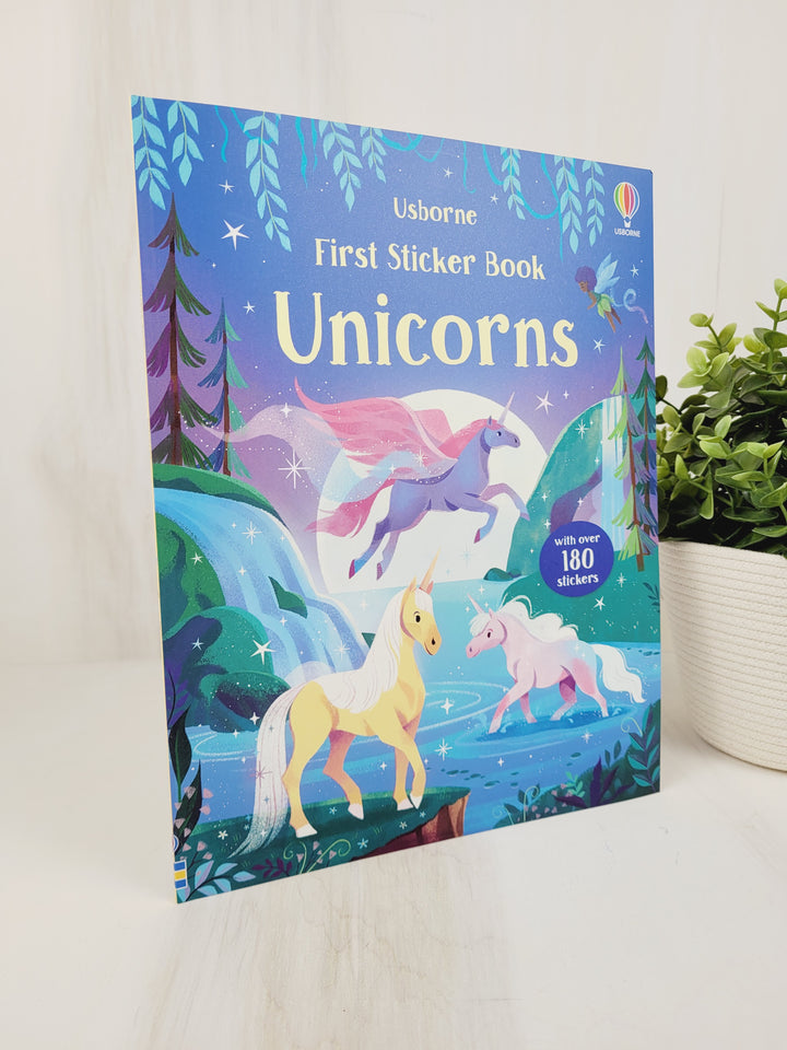 Books With Bree, Usborne First Sticker Book