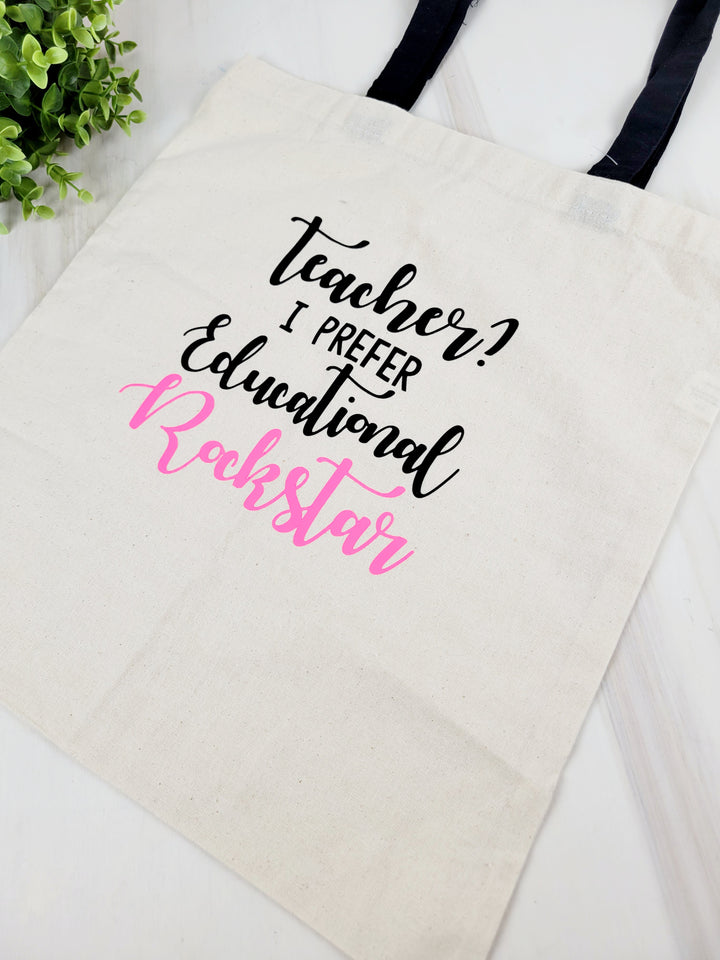 Liz's Custom Creations, Teacher Tote Bags