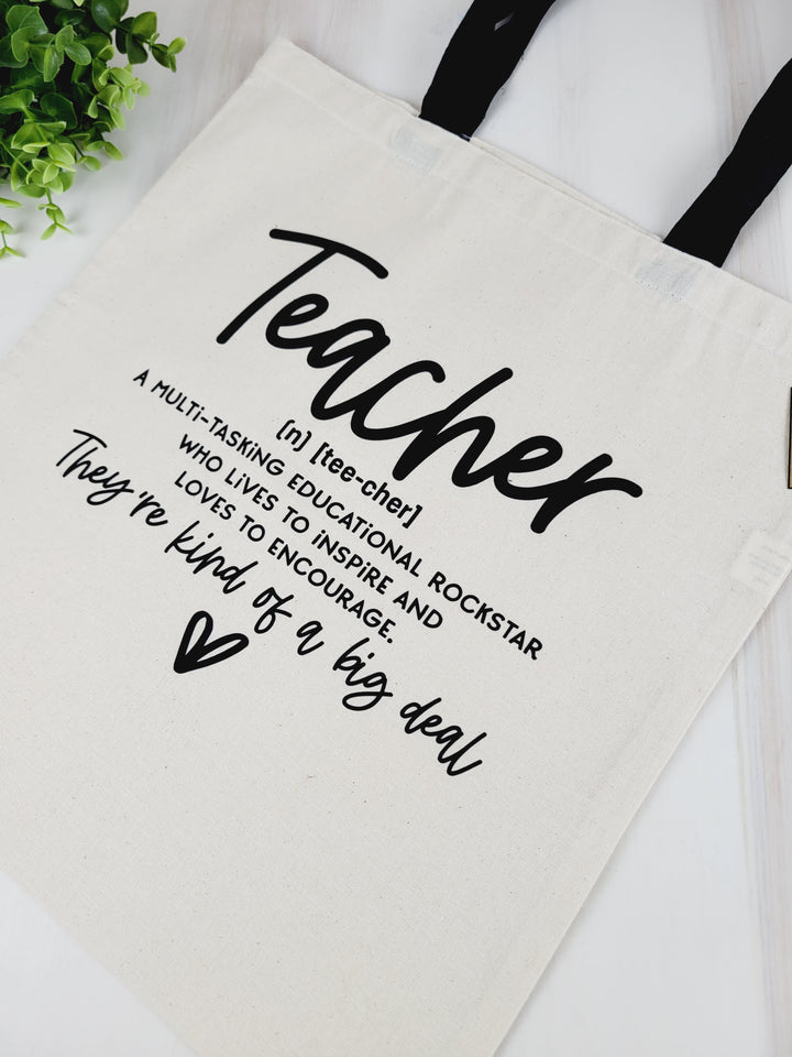 Liz's Custom Creations, Teacher Tote Bags