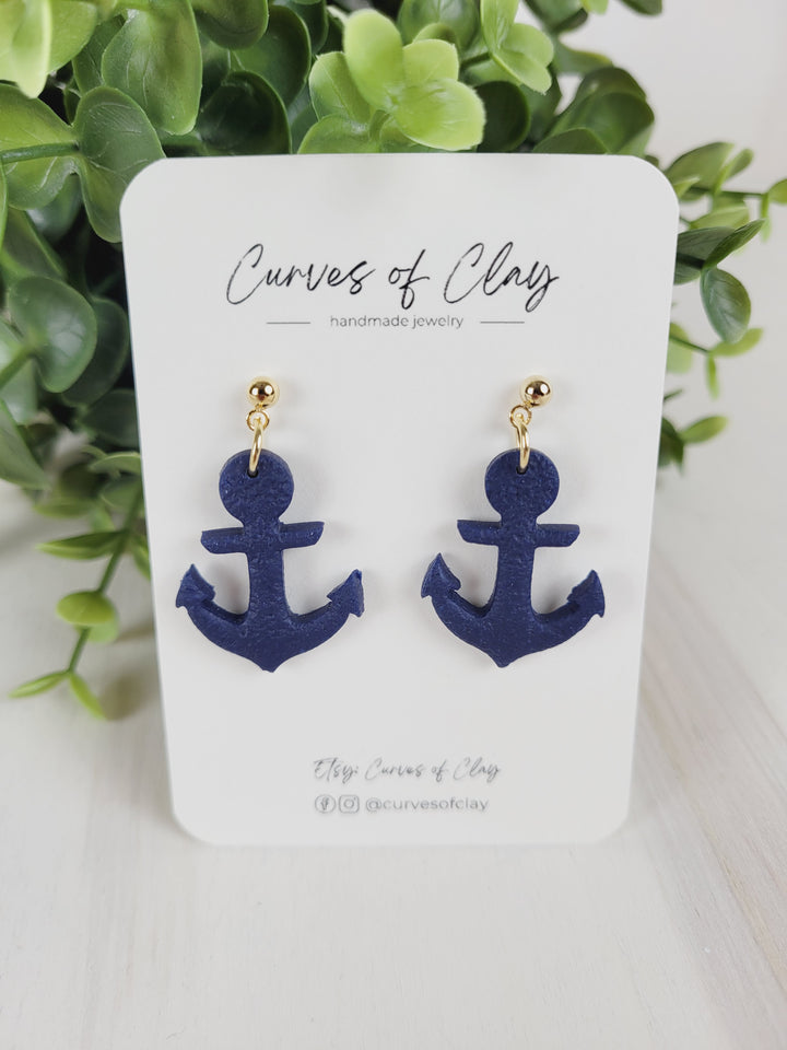 Curves of Clay, Everyday Dangle Earrings