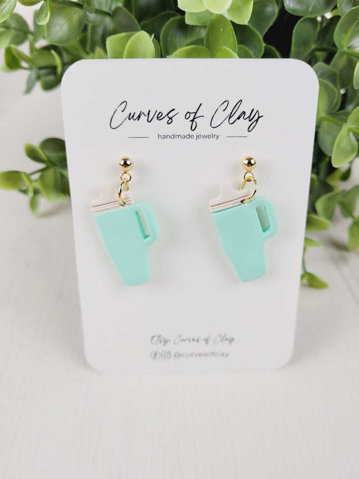 Curves of Clay, Everyday Dangle Earrings