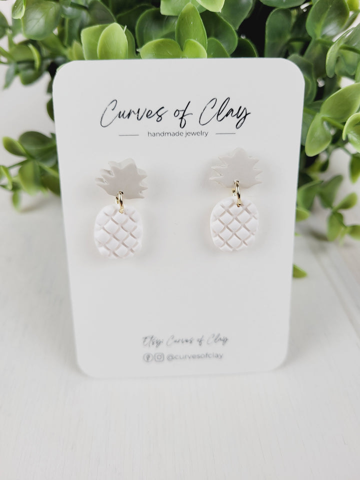 Curves of Clay, Everyday Dangle Earrings