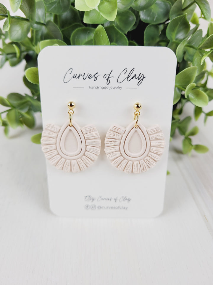 Curves of Clay, Everyday Dangle Earrings