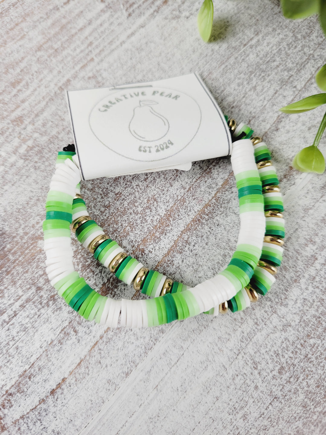 Creative Pear, Clay Bead Bracelets & Sets