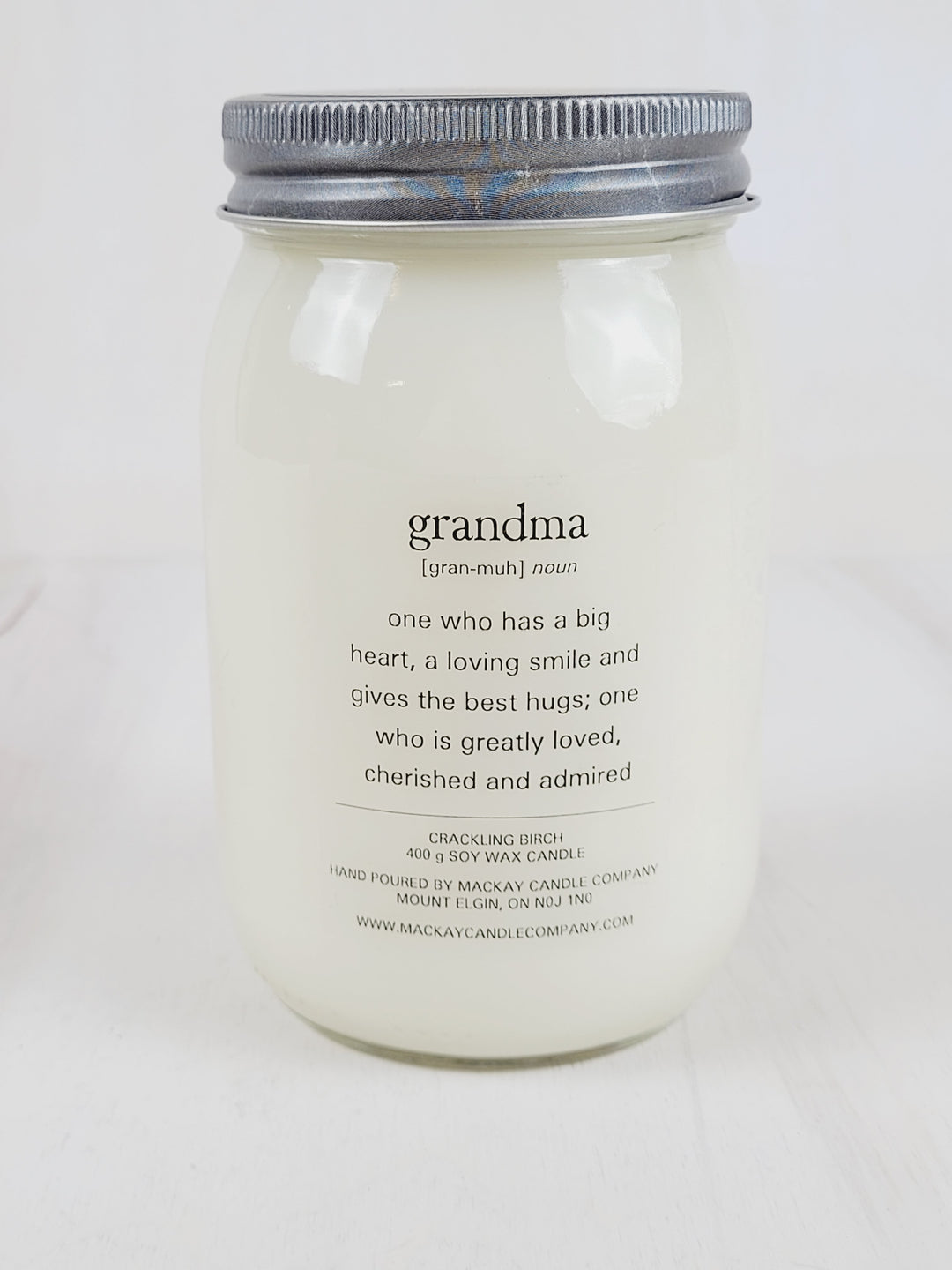 Mackay Candle Company, Definition Candles - Grandma