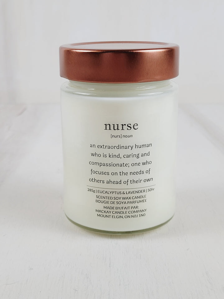 Mackay Candle Company, Definition Candles - Nurse