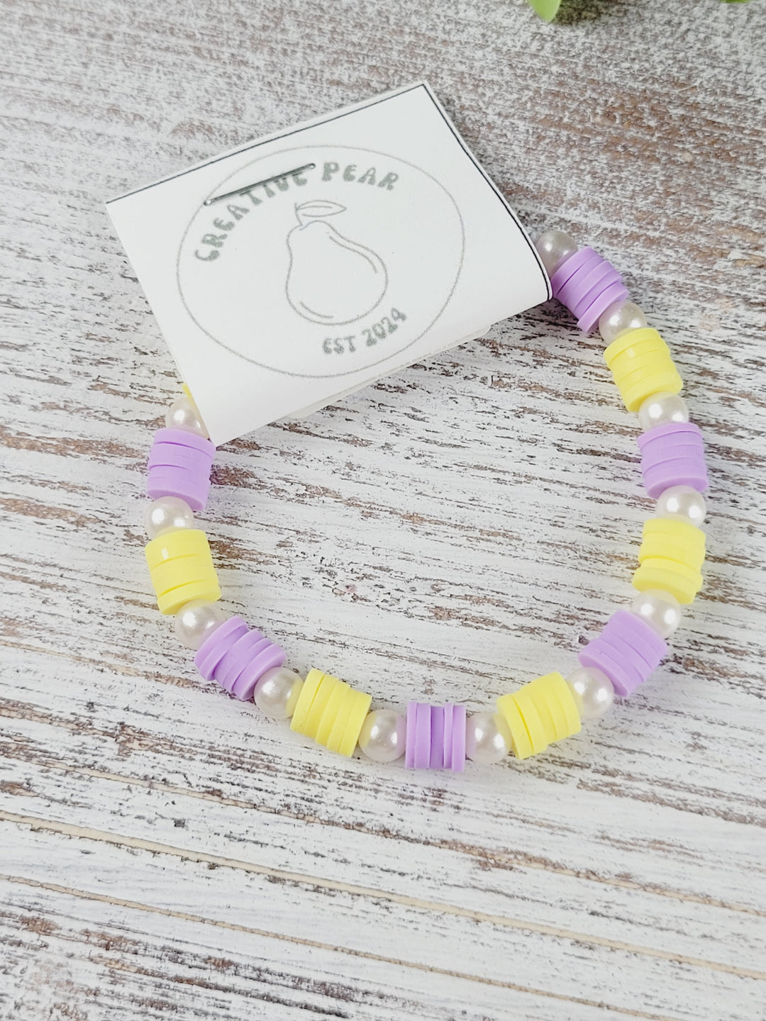 Creative Pear, Clay Bead Bracelets & Sets