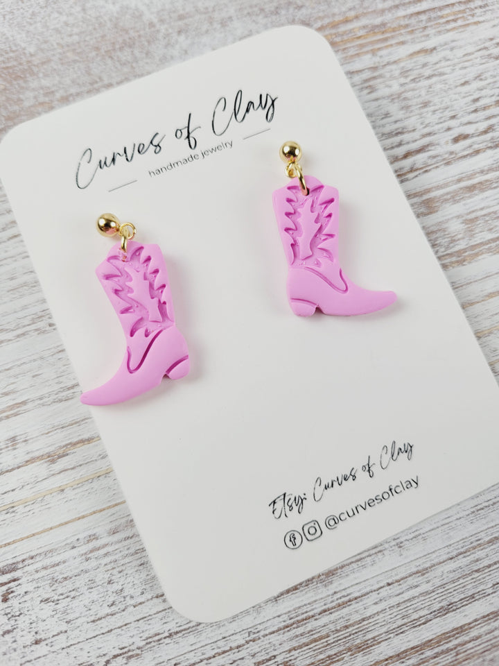 Curves of Clay, Everyday Dangle Earrings