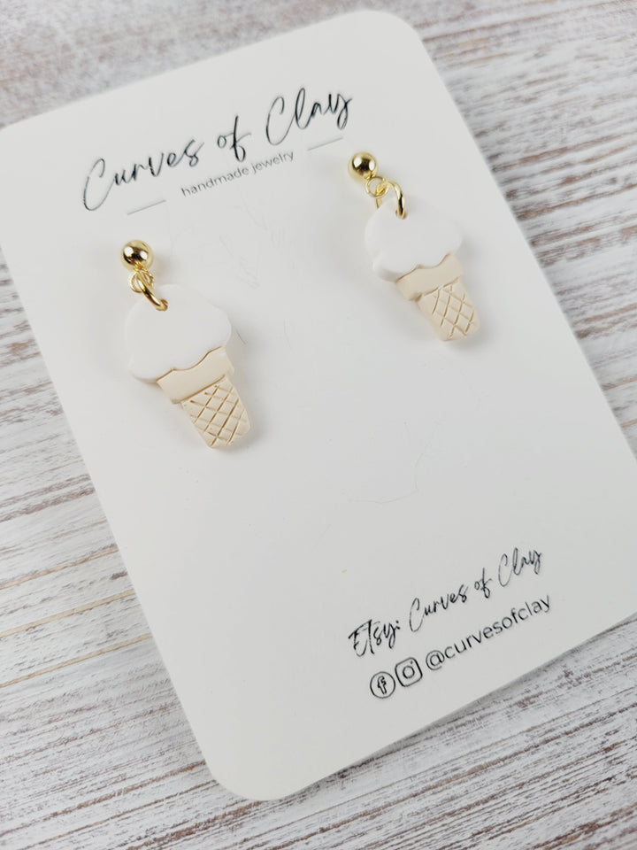 Curves of Clay, Everyday Dangle Earrings