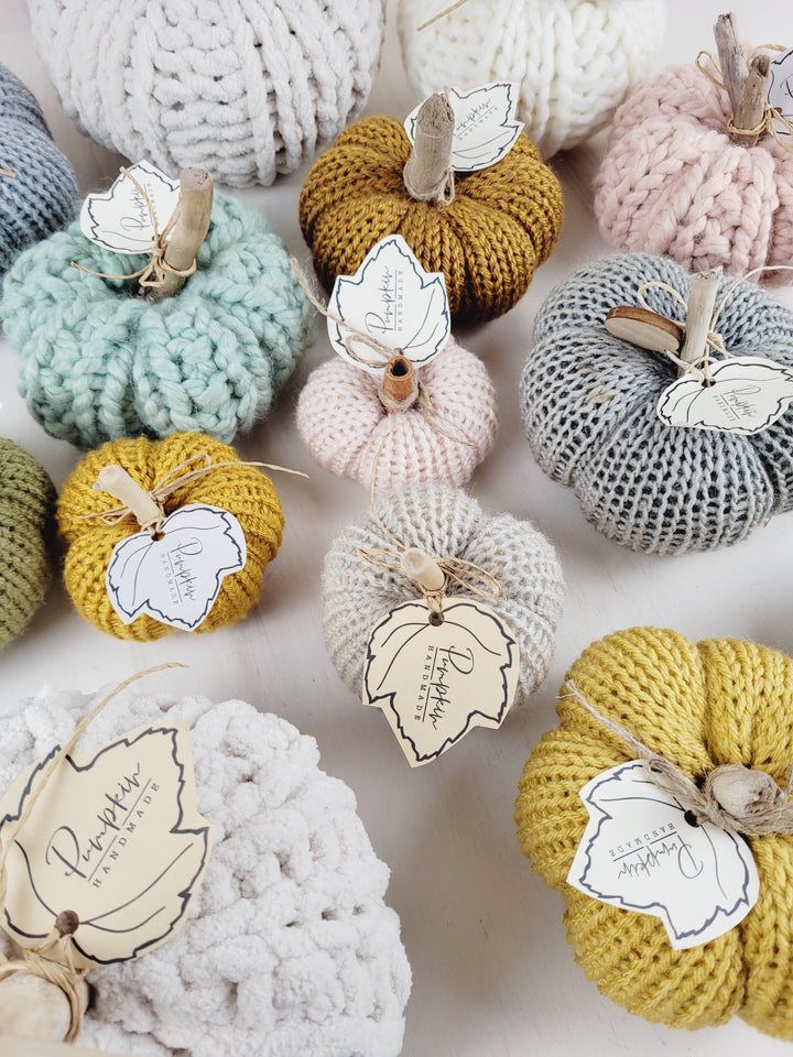 TLC Made, Handmade Crochet Pumpkins