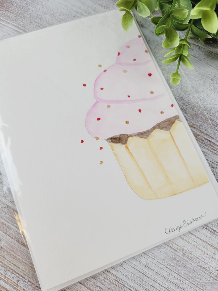 Original Art by Paige Elshaw, Watercolour Greeting Cards (5x7)