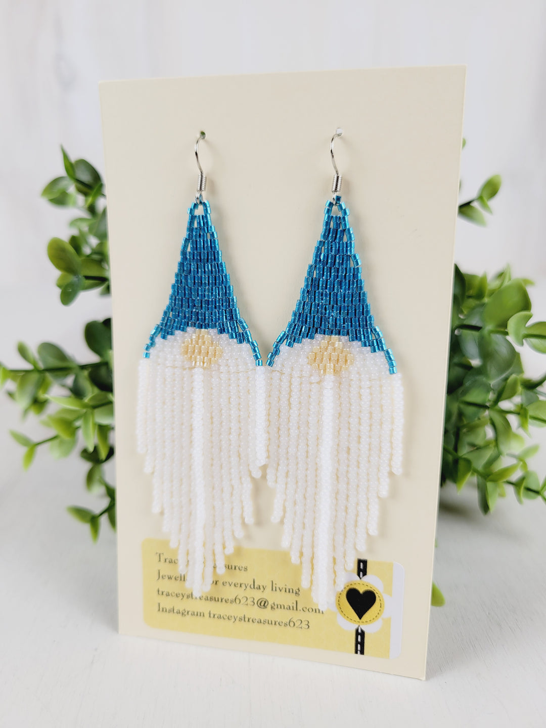 Tracey's Treasures, Dangle Earrings, Gnome Collection