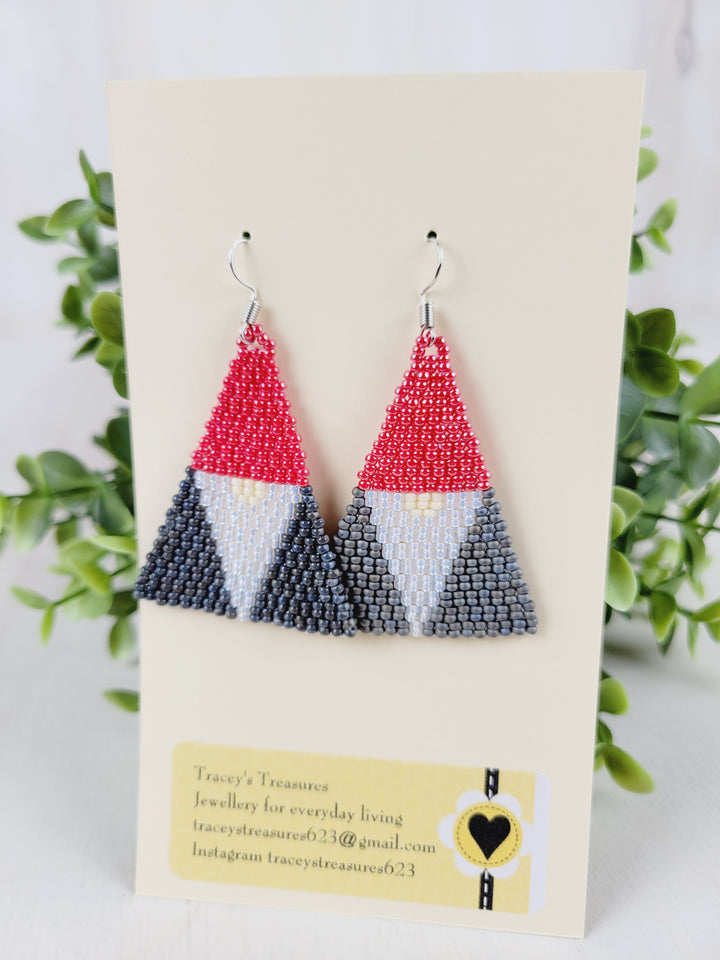 Tracey's Treasures, Dangle Earrings, Gnome Collection