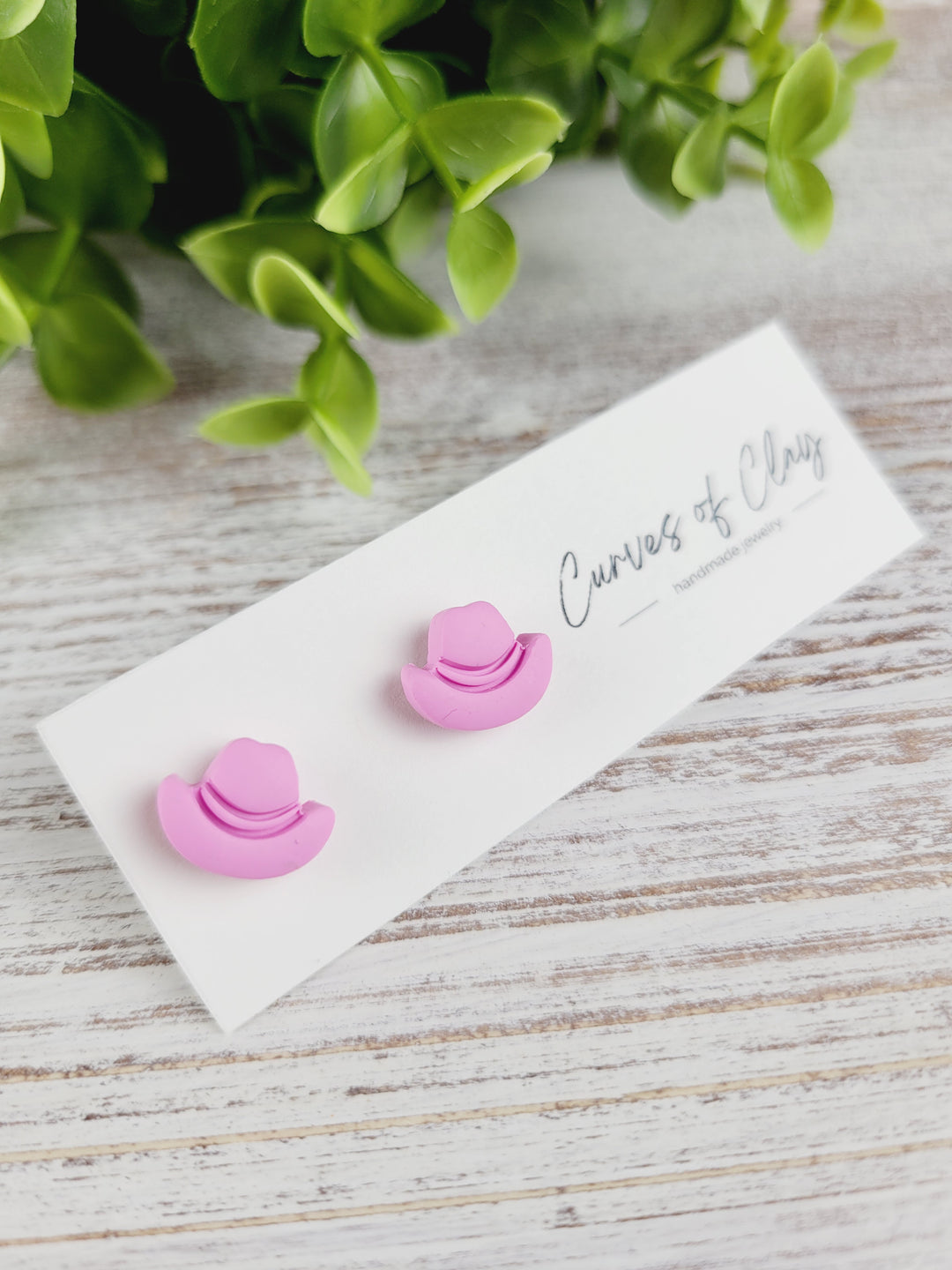 Curves of Clay, Everyday Stud Earrings